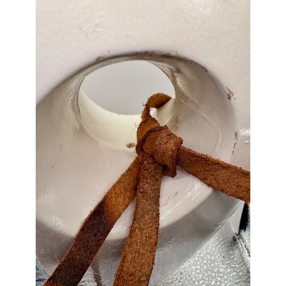 Vintage Native American Eagle Pottery Vase Water Jug 10.5" x 9.75" - Picture 8 of 12